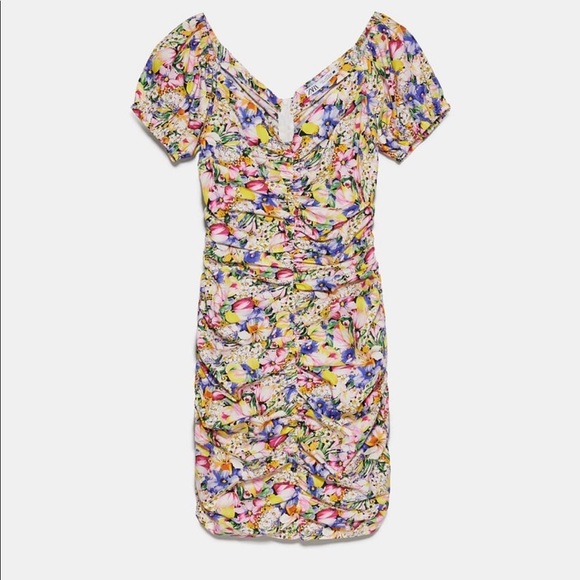 Zara Dress Floral - Picture 4 of 4